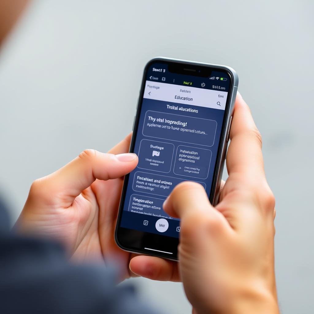 Akses Platform Pendidikan Digital melalui aplikasi mobile Akses Platform Pendidikan Digital melalui aplikasi mobile