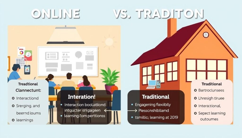 Comparison between online and traditional learning effectiveness during pandemic Comparison between online and traditional learning effectiveness during pandemic